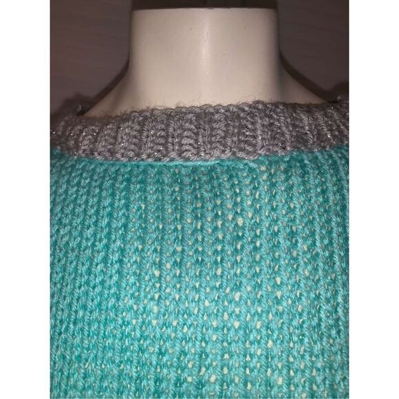 Vintage Colorful Hand Knit Sweater Size Medium - Picture 11 of 13